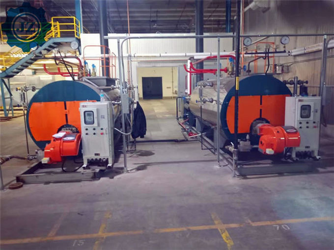 1.5ton/H 1500kg 100hp Horizontal Gas Oil Fired Steam Boiler For Printing And Dyeing