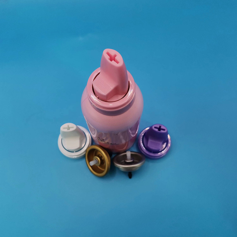 Adjustable Hair Mousse Spray Valve Customizable Application for Desired Hairstyles