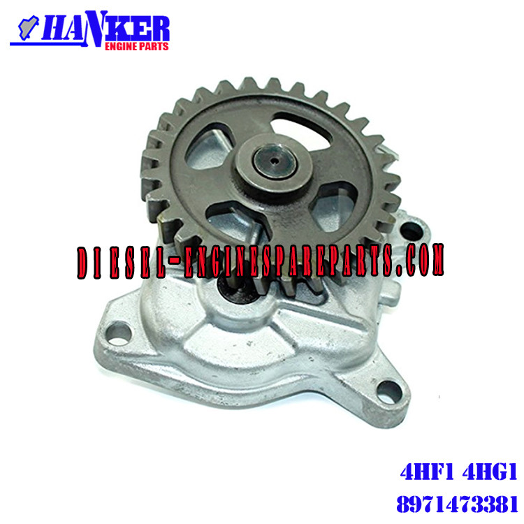 8-97147-338-1 Isuzu Engine Spare Parts For 4HG1 4HF1 6HK1TC Oil Pump 8971473381 8943904142
