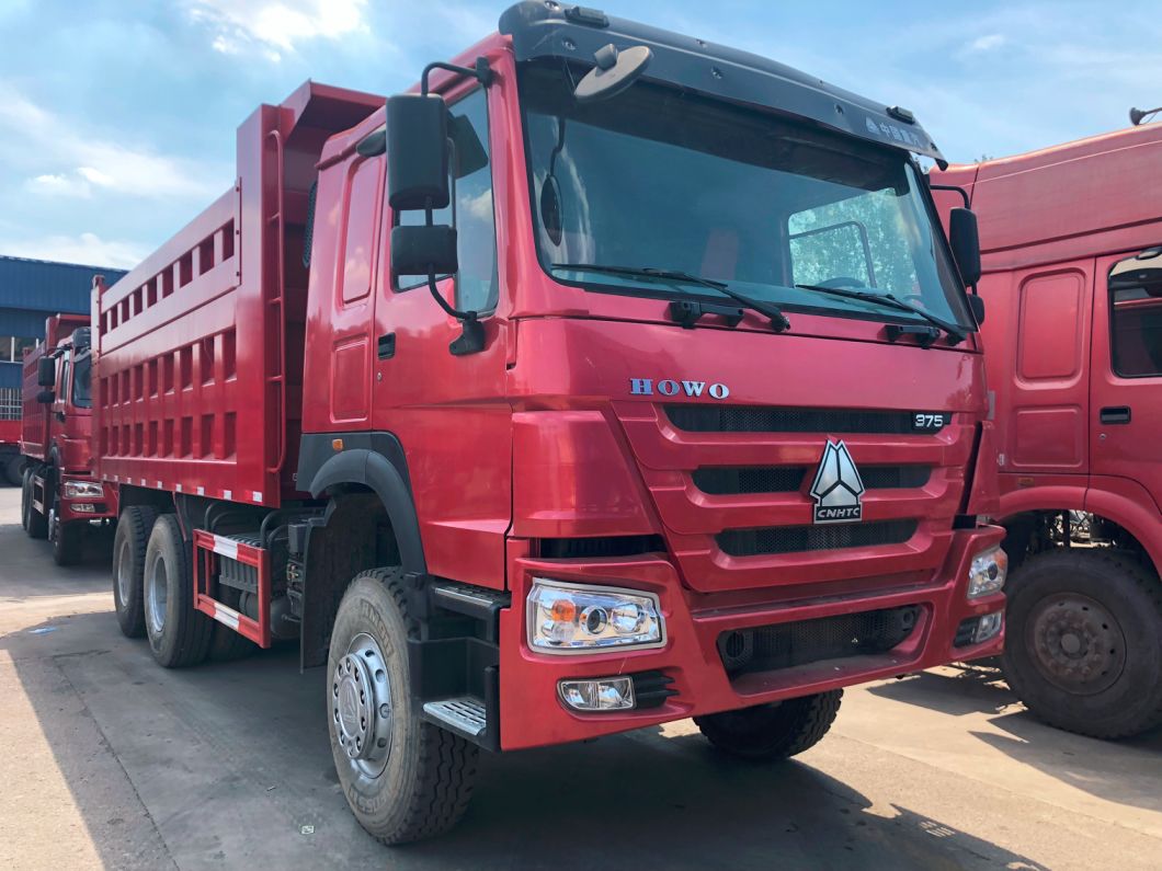 Good Quality HOWO Sinotruk Sino 371 Horsepower 10 Wheel Used Tipper Truck