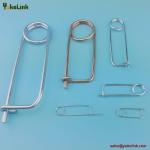 Stainless steel Spring Wire Coiled Tension Safety Pin, Diaper Pin Zinc Finish