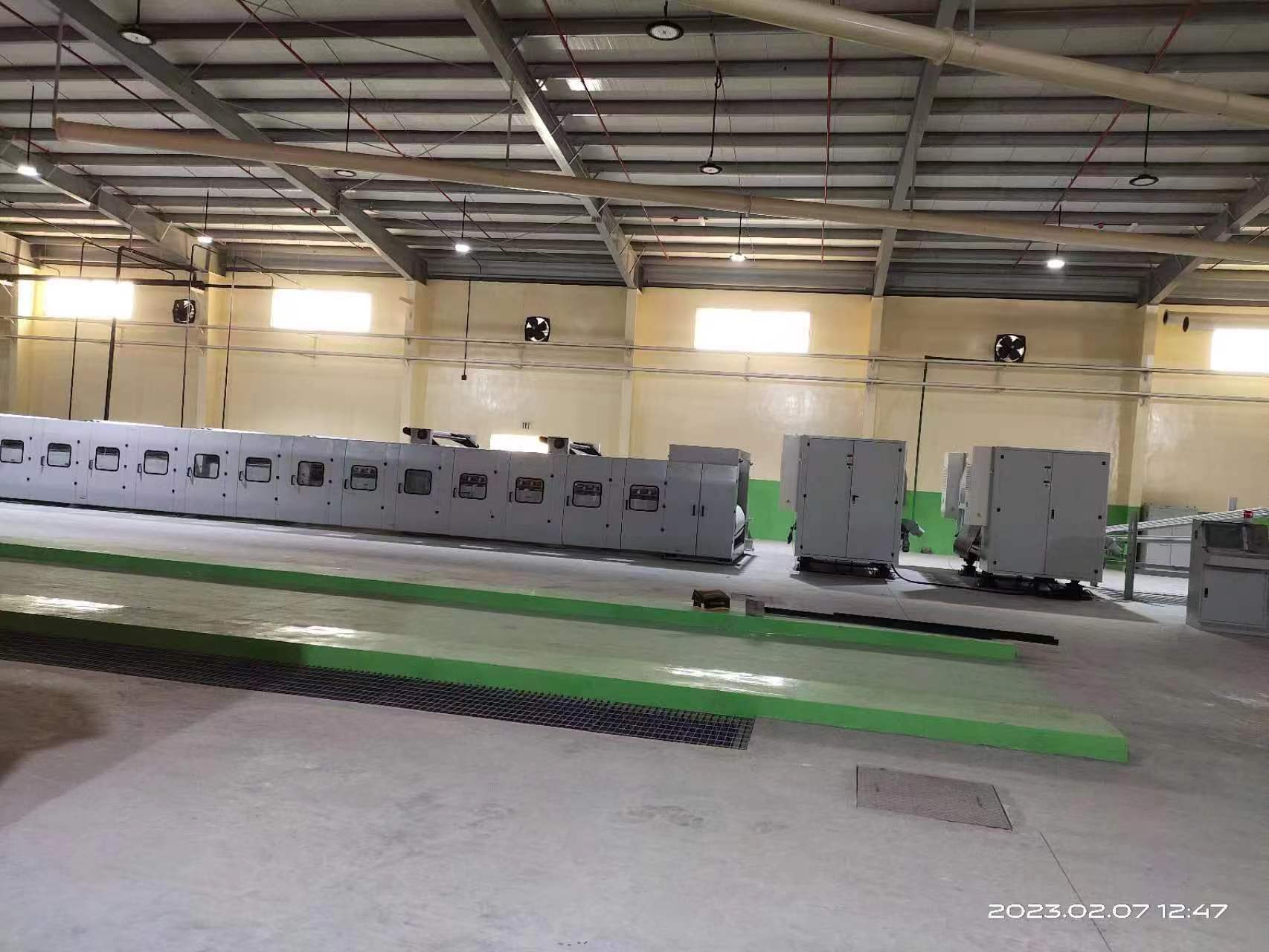High Speed 3 Layer Corrugated Cardboard Production Line 4500 KG ±1mm Cutting Accuracy