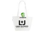 Heavy Duty 20oz Cotton Canvas Shopping Bags Silk Screen Printing Colorful