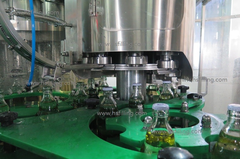 CIP Controlled Beer Bottle Filler