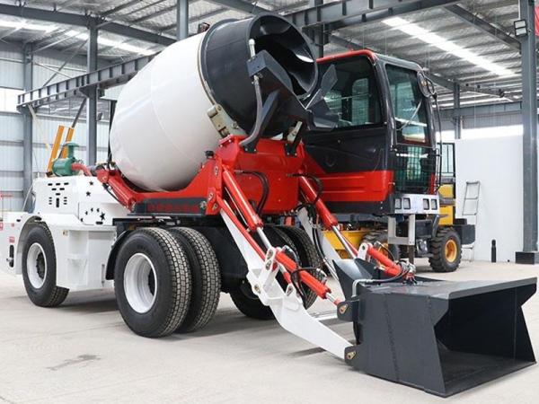Quality Fast Delivery Concrete Mixer Truck 2 Cubic Concrete Mixer Self Loading Cement Mixer Truck for sale