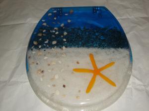 China LED poly-resin toilet seat cover,RESIN toilet seat,tranparent toilet seat,sanitary ware,bathroom,decoration wholesale