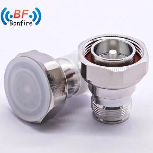 China Waterproof 4.3-10 Male to 7/16 DIN Female RF Adaptor Connector with IP 67 Rating wholesale