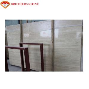 China Natural beige marble tiles cheap travertine wholesale