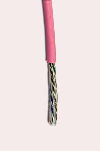 China CMR Flame Retard Cable UTP Cat 6a , 4 Pair Ethernet Lan Network Cable wholesale