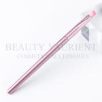 Single Ended Eyebrow Makeup Brush Angled Flat Shape Hot Stamping Printing