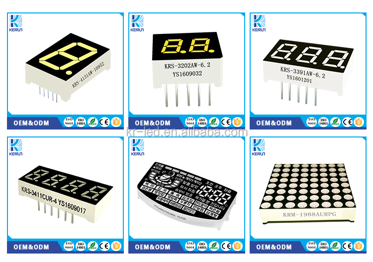 Common Anode 2 Digit 14 Segment LED Alphanumeric Display