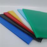 SGS 2mm Corrugated Plastic Sheets Waterproof Protection