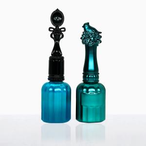 China Frosted Matte Vintage Empty Nail Varnish Bottles 7ml 9ml wholesale