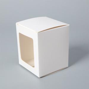 China Small White Custom Printed Cardboard Boxes 11oz Mug Packaging Box wholesale