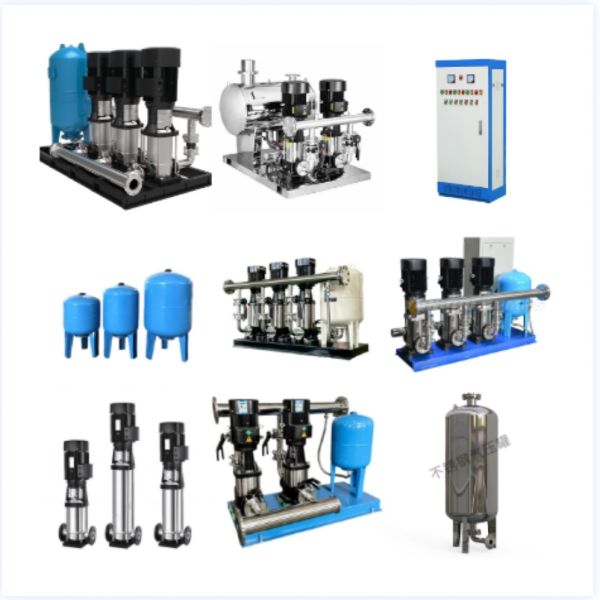 1.5kW - 75kW PLC-controlled Stable Water Supply Secondary Water Supply System For Tap Water