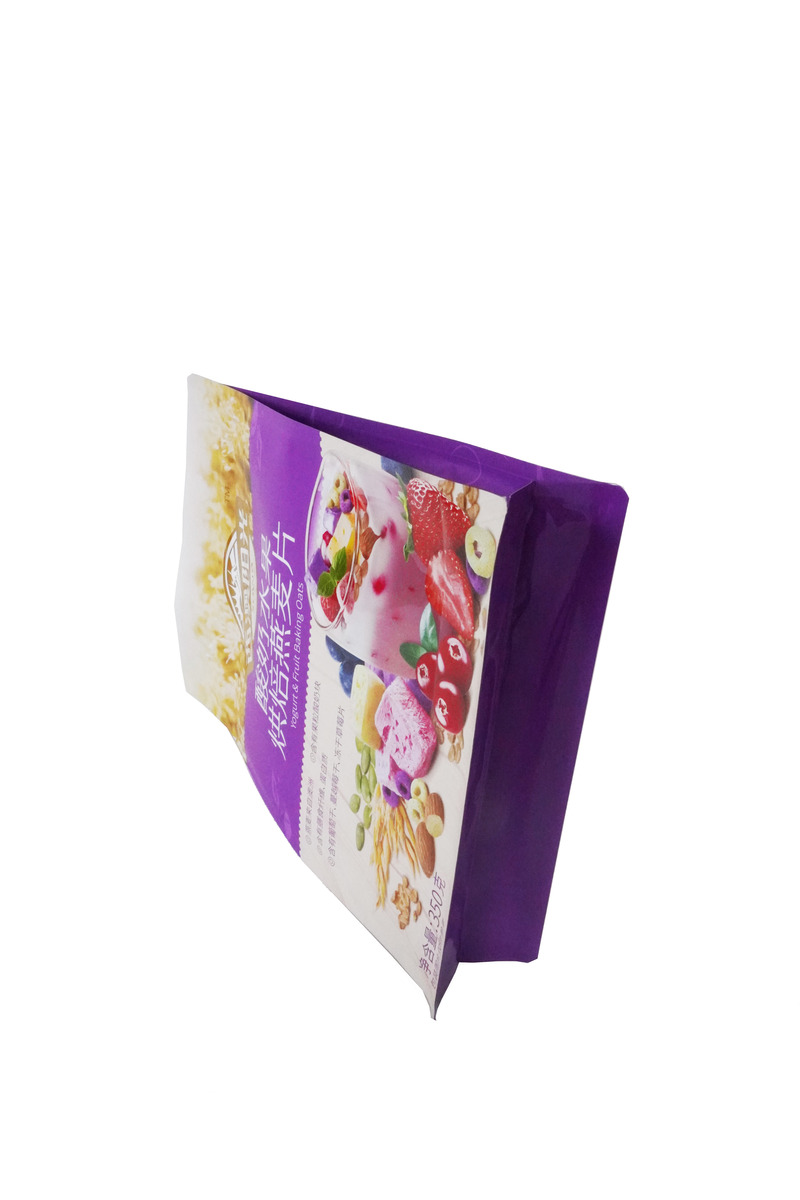 Food Packaging Heat Seal Pouch Packing Organic Oatmeal Packaging Bag
