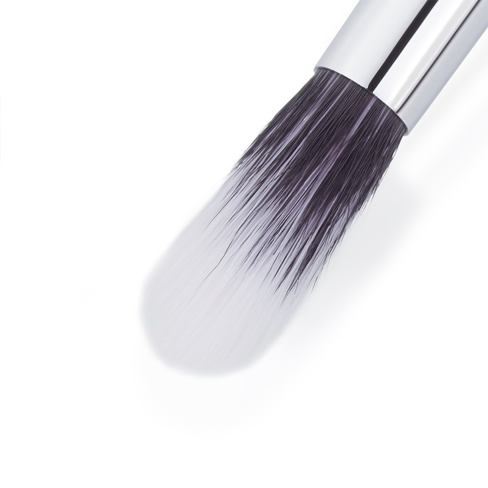 Durable Duo Fiber Individual Makeup Brushes Precise Tapered Tip