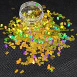 1kg Pineapple Ananas Glitter Shapes for Weddings and Home Decor Crafts