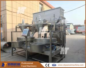 China Almond Peanut Burger Making Machine Cashew Automatic Nut Coating Machine wholesale