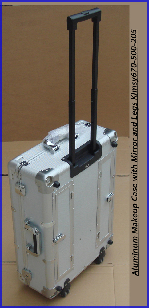 Portable Vanity/dressing Desk Case with Lighted Mirror KLCBY560-215-660