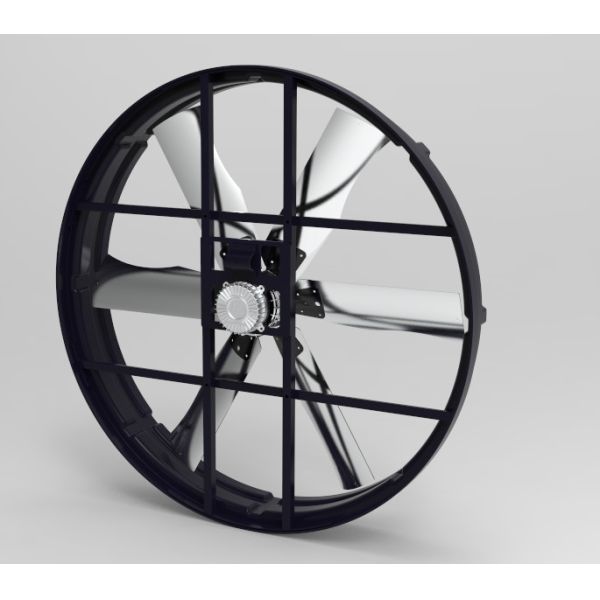 Industrial Exhaust Fan with 72''/1.83m Fan Blade Diameter and Max Airflow 120000m³/h