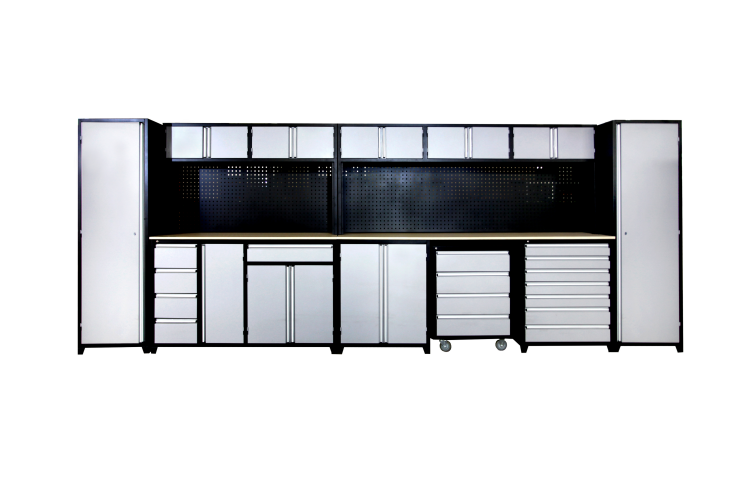 KEY Lock Steel Tool Chest Workbench for Workshop Cabinet and Modular Tool Cabinet