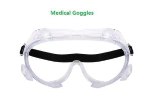 China Blood Splash Resistance Medical Protective Goggles For Surgeon Doctor Nurse wholesale