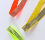 Wholesale Custom Fashion Logo Thick Reflective Oxford Webbing For Bag