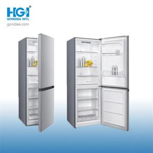 China No Frost Double Door Depth Bottom Freezer Refrigerator With Water Dispenser wholesale
