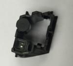 CD display of automotive injection mold with rear view dispaly