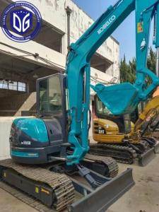China Advanced Sk55 Used Kobelco 5.5 Ton Excavator Powerful Versatile For Construction wholesale