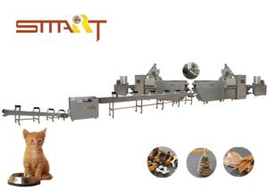China Semi Moist Pet Food Processing Machinery , Stainless Steel Dog Treat Machine wholesale