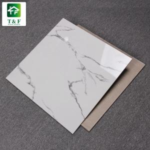 China Polished Glazed Ceramic Tiles , 60 x 60 Bathroom Porcelain Floor Tiles wholesale