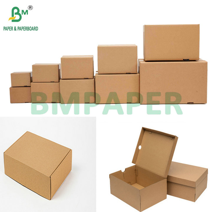 Offser Printing N-flute Thin Corrugated Board For POS Display Bag-in-Box