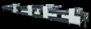 China Four Hex Box Folder Gluer Machine 18.5KW Carton Pasting Machine wholesale