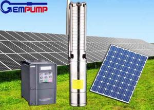 China 4 Inch Solar Borehole Pumps Agriculture Farm Solar Pump 2.3m3/H wholesale
