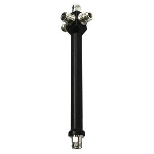 China 698-2700MHz Black Round N Female 4 Way RF Power Divider Splitter wholesale