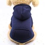 100% Cotton Small Dog Hoodie Classic Carrying Custom Dog Hoodies