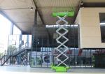 12m Elevated Lift Platform Aerial Working Electric Manlifts Green Color