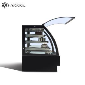 China Glass display case commencial pastry refrigerated showcase with CE/ETL wholesale