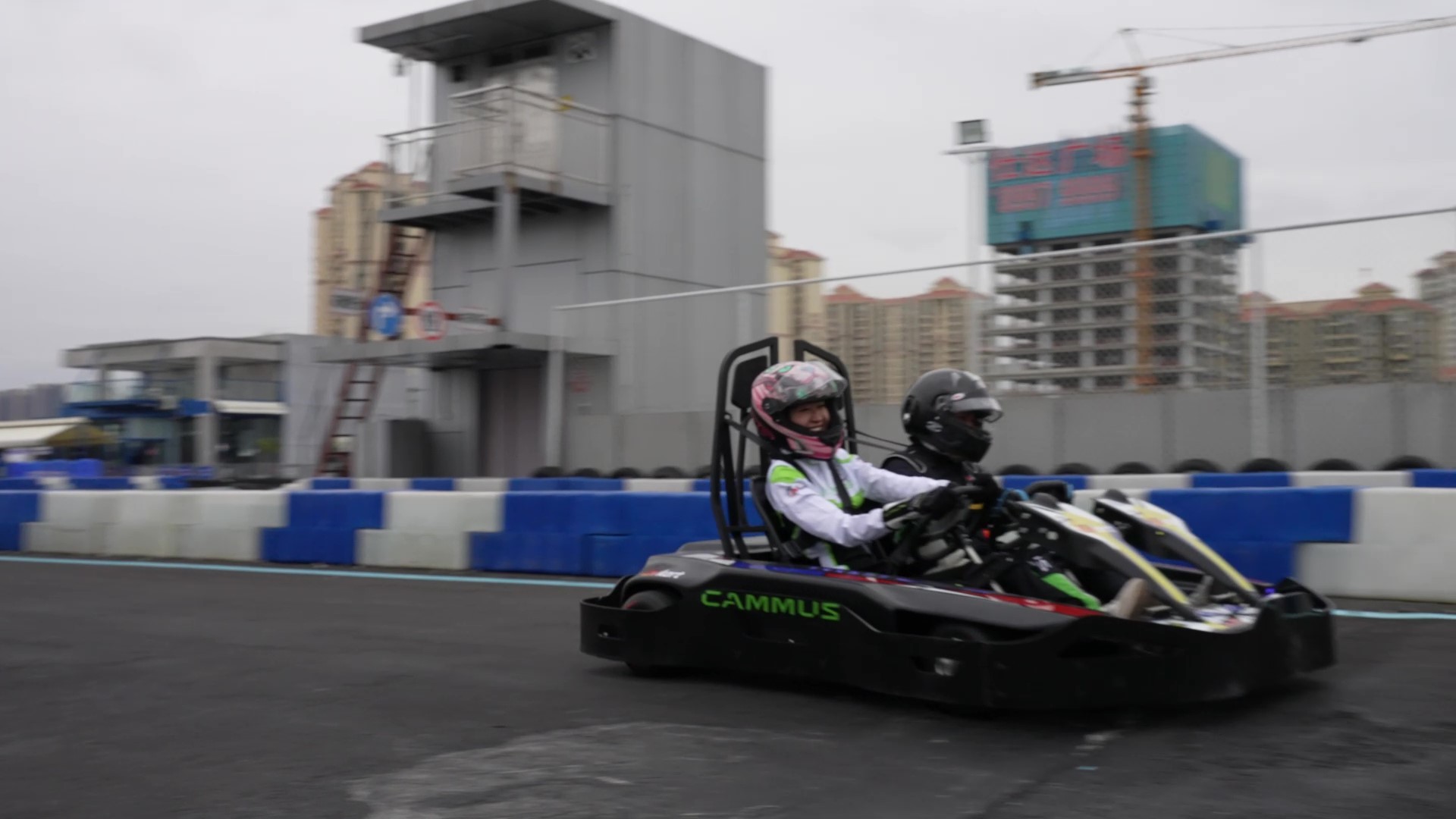 Kids Racing Electrical Go Kart Indoor 70km/H Alloy Steel Frame 48Nm
