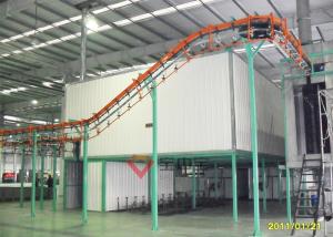 China Big Whirlwind Room Powder Coating Production Line For Computer Part wholesale