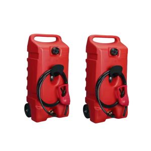 China Convenient Wheeled Fuel Tank OEM Solid Durable Molding Without Leakage on sale