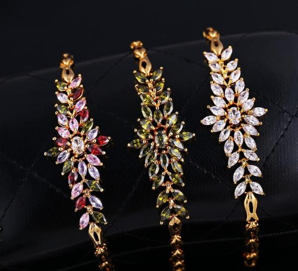 Fashion Ladies Bracelet Bangle Party Adjustable Bangle Jewelry Color Big Flower