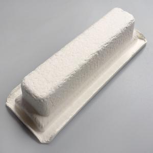 China Sustainable Recycled Paper Tray Biodegradable White Dry Press Sugarcane wholesale