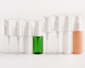 China Transparent 20ml 50ml Cosmetic Spray Bottle Customized Smooth Cream Pump wholesale