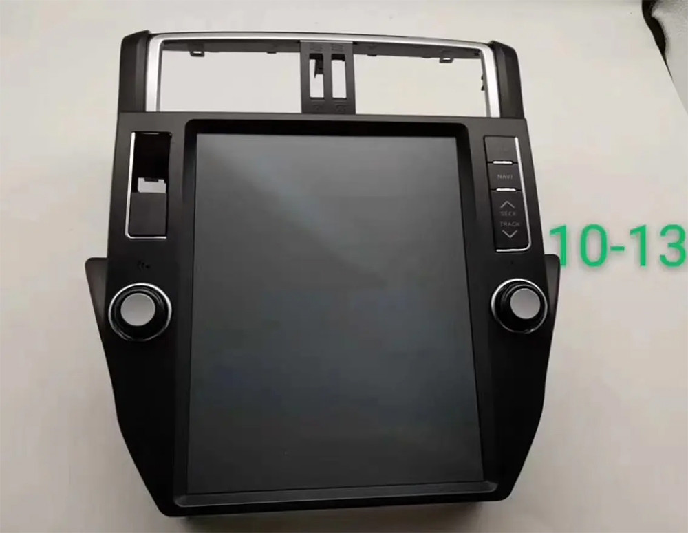 Vertical Screen Android Car Navigation GPS 12.1'' Tesla Style For Toyota Prado