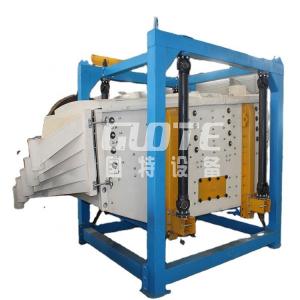China Steel Linear Vibratory Sifter Screen Sieve for Square Silica Sand Sieve Shaker Machine on sale