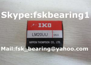 China LM20 UU Linear Motion Bearings Five Row Linear Rail Bearing 20mm × 32mm × 42mm wholesale