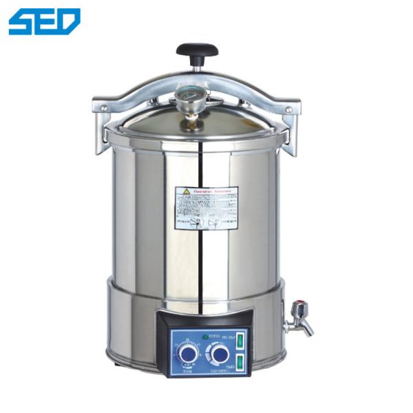 SED-250P Timer Range 0-60min Medical Pharmaceutical Machinery Equipment Portable Pressure Steam Sterilizer Machine